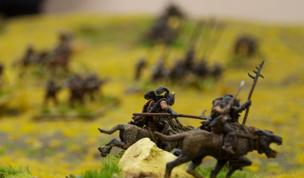 Die Schlachten and den Furten des Isen, Miniaturen von Tankred