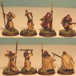 Haradrim Speerträger bemalt von Sergon
