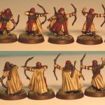 Haradrim Bogenschützen bemalt von Sergon