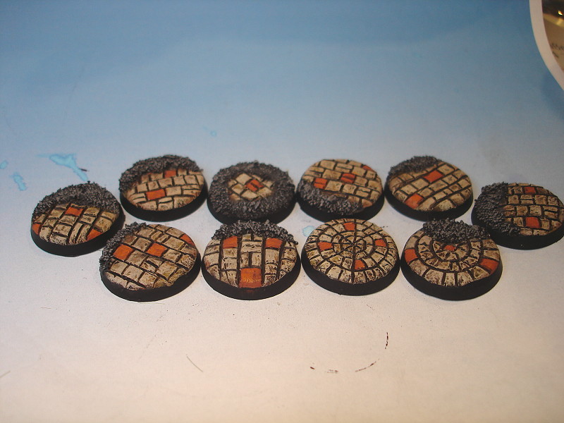 Minas Tirith Stadbases für Miniaturen von FEANOR