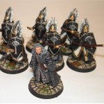 Denethor und Wachen des Hofes des Brunnen bemalt von FEANOR