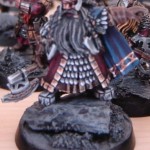 Balin, Miniatur von Games Workshop, bemalt von Apollinaris
