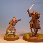Théodred, Miniatur von Games Workshop, bemalt von Tar-Calion