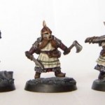 Eisenwachen, bemalt von Apollinaris