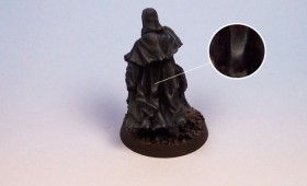 Schwarzen Stoff malen von Asuryan