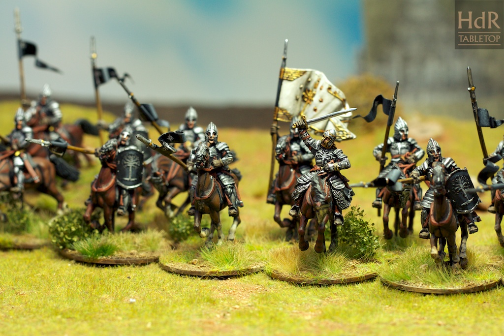 Herr der Ringe Figuren mit flachen Basen
